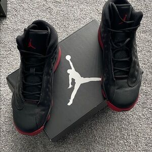 Jordan Kids Sneakers Black Red